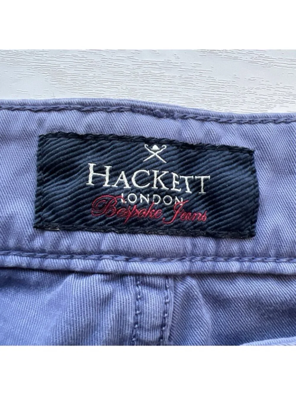 Hackett Core 5 Pocket Trinity Pants Mens 40x30 Slim Fit Stretch Cotton - Picture 4 of 16